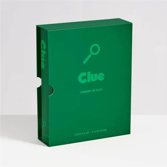 Clue Library Clue | Games | Clue Game Library Of Play Hardcover Edition Green | Poshmark